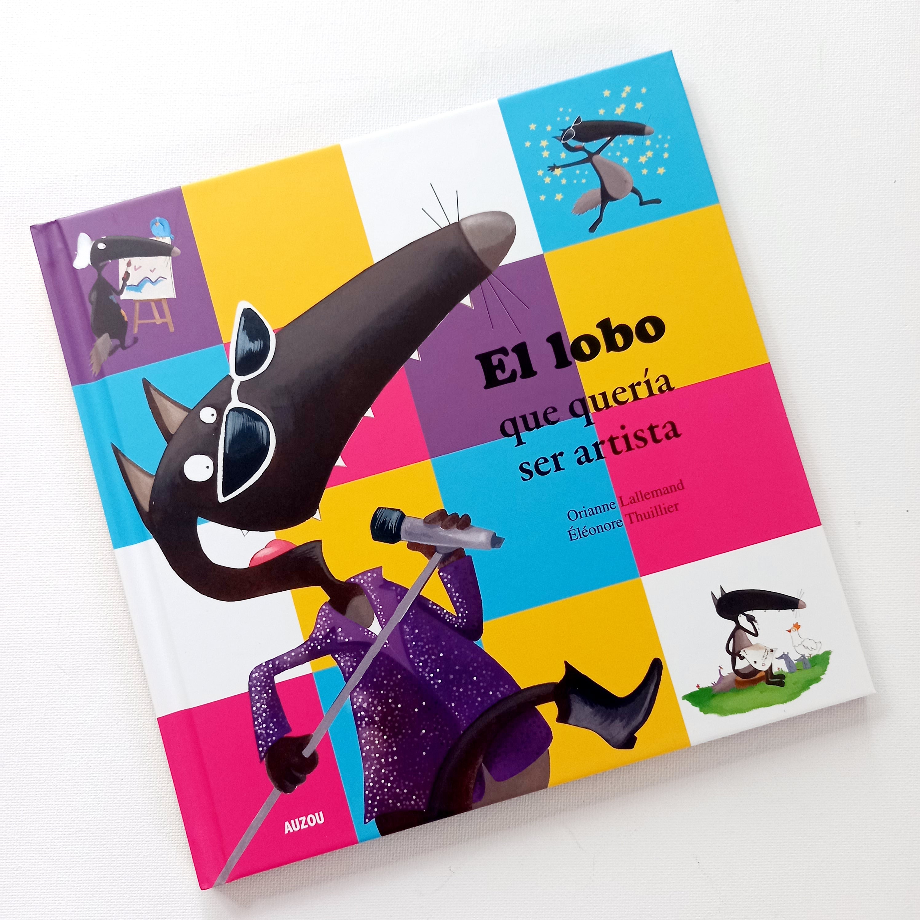 El lobo que quería ser artista. El lobo que quería ser artista.